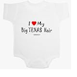 Big Texas Hair Baby Ultrasoft Onesie