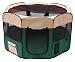 Easy Installation Portable 57" 57 Inch In Octagon Dog Puppy Cat Playpen Pet Exercise Training Pen Green