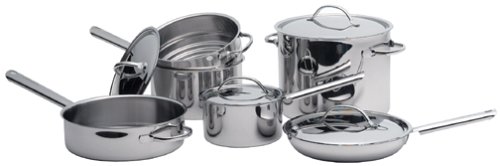 Cuisinart 99-10 Everyday Stainless 10-Piece Cookware Set