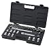 KD Tools 891226 GearRatchet 25-Piece 1/2-Inch Drive SAE/METRIC XL Pass-Thru Ratchet Set