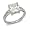 Replica of Sex and the City Charlotte CZ Ring