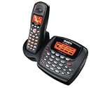 Uniden TRU8866 5.8 GHz Digital Expandable 2-Line Cordless Speakerphone with Dual Keypads (Black)