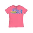 Let's hug it out - Pink - Womens Fit T-Shirt
