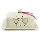 David Mason Designs Happy Hens Butter Dish GS2339012