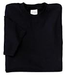 NEW Hanes Beefy-T - Born To Be Worn 100% Cotton T-Shirt Black-4XL