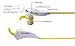 KONCEN® X11 Bluetooth 4.1 Mini Lightweight Wireless Sports Headset Headphones,Hands-Free Sport Earphone for iPhone,Samsung and All Smartphone(White&yellow)