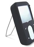Creative Vision M 30GB Video Protectective Silicone Skin Case w/ Video Kickstand Belt Clip and LCD Screen Protector, White