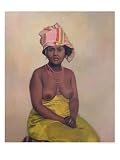 African Woman, 1910 Art Giclee Poster Print by F�lix Vallotton, 18x24