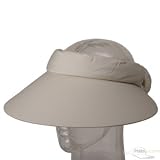 Large Peak Golf Visors / Putty