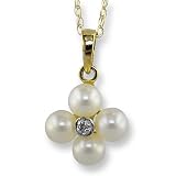 Pearl Diamond Pendant