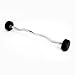 Rubber Curl Barbell 70 lbs