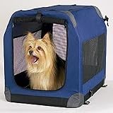 Soft Sided Collapsible Crate - Med Blue