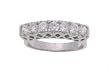 Sterling Silver 7 CZ Elegant Fashion Ring