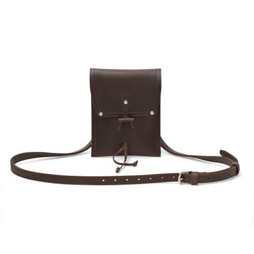 Saddleback Leather Pouch, Dark Coffee Brown