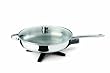 Toastess DLFP458 Stainless-Steel 12-Inch Electric Skillet