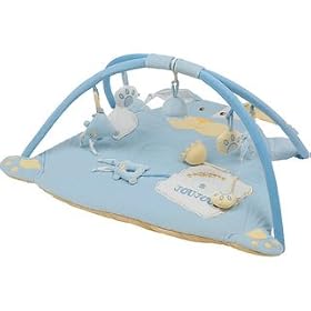 Baby's Store | Blue Rabbit Gym Playmat :  playmat blue rabbit gym