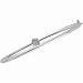 14kt White Gold One Diamond Bangle Bracelet