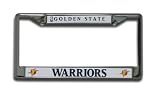 Golden State Warriors Chrome License Plate Frame