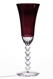 Mikasa Gemstone Flute 8 Oz Plum S/2