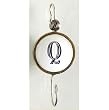 Monogram Large Ceramic Hook - Q