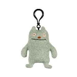 Gray Jeero UglyDoll Keychain Clip On