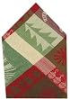 Durable Hand Woven Jacquard 100% Cotton Christmas Napkins 22x22 Inches Set of Six