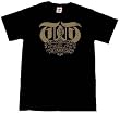 THROWDOWN - Straight Edge Crest - Black T-shirt