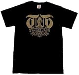 THROWDOWN - Straight Edge Crest - Black T-shirt