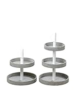 Boltze Soporte Repostería 2 Piezas Brest Gris