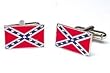 Civil War Confederate Flag Cufflinks - National/State Pride Formal Wear - Cufflinks