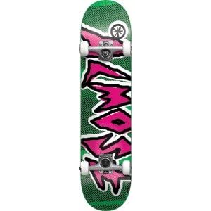 Buy Almost Shark Bite Green Pink Complete Skateboard - 7.6