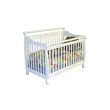 Life Style 4 in 1 Crib - White