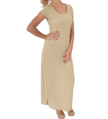 Romeo & Juliet Couture Long Dress in Gold