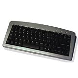USB PS/2 Mini Slv/Blk Keyboard