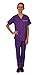 My Little Doc Personalized Purple Kids Scrubs (5/6)