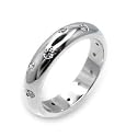 Laurene Bijoux Damenring *Veronie* Band / Verlobungsring Designer Silberfarben - Zirkonia