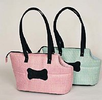 Straw City Tote Pink Small