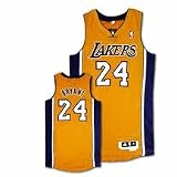 Los Angeles Lakers Kobe Bryant Men's Gold NBA Replica Jersey, X-Large