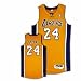 Los Angeles Lakers Kobe Bryant Men's Gold NBA Replica Jersey, Medium