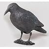Brema 140.519 Kunststofffigur Rabe mit Stock und F�ssen, H�he: 38 cm
