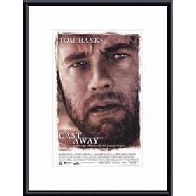 Cast Away, Art Poster with Metal Frame, poster size: 11" x 17"
