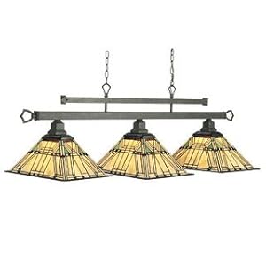 54 Prairie Mission Billiards Light by RAM