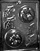 3-D LARGE APPLE Flowers, Fruits & Vegitables Candy Mold Chocolate