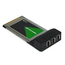 PCMCIA Firewire 3 port IEEE1394 Laptop Expansion Card