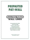 Wall Liner Heavy Duty White Prepasted Wallpaper