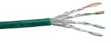 InLine Patchkabel. Cat.6, S-STP/PIMF, AWG27, PVC, 100m gr&uuml;n
