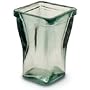 Glass Toothbrush Holder Spanish Green