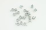 6mm Spring Loaded Fuel Line Hose Clamps, Vacuum Hose Clips - 20 pack