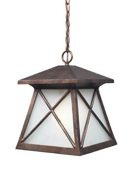 ELK Lighting 64005-1 Spencer Outdoor Pendant, Hazelnut Bronze