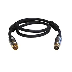 Profigold BA-PGV8922 - Video Lead Coax 100hz Male To Female - 2.0m